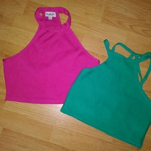 Two crops top for one price